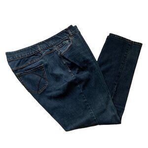 Lane Bryant SZ 20R Dark Blue Women's High Rise Straight Leg Jeans